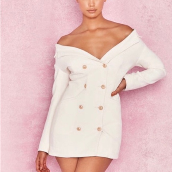 House of cb white blazer dress Clearance